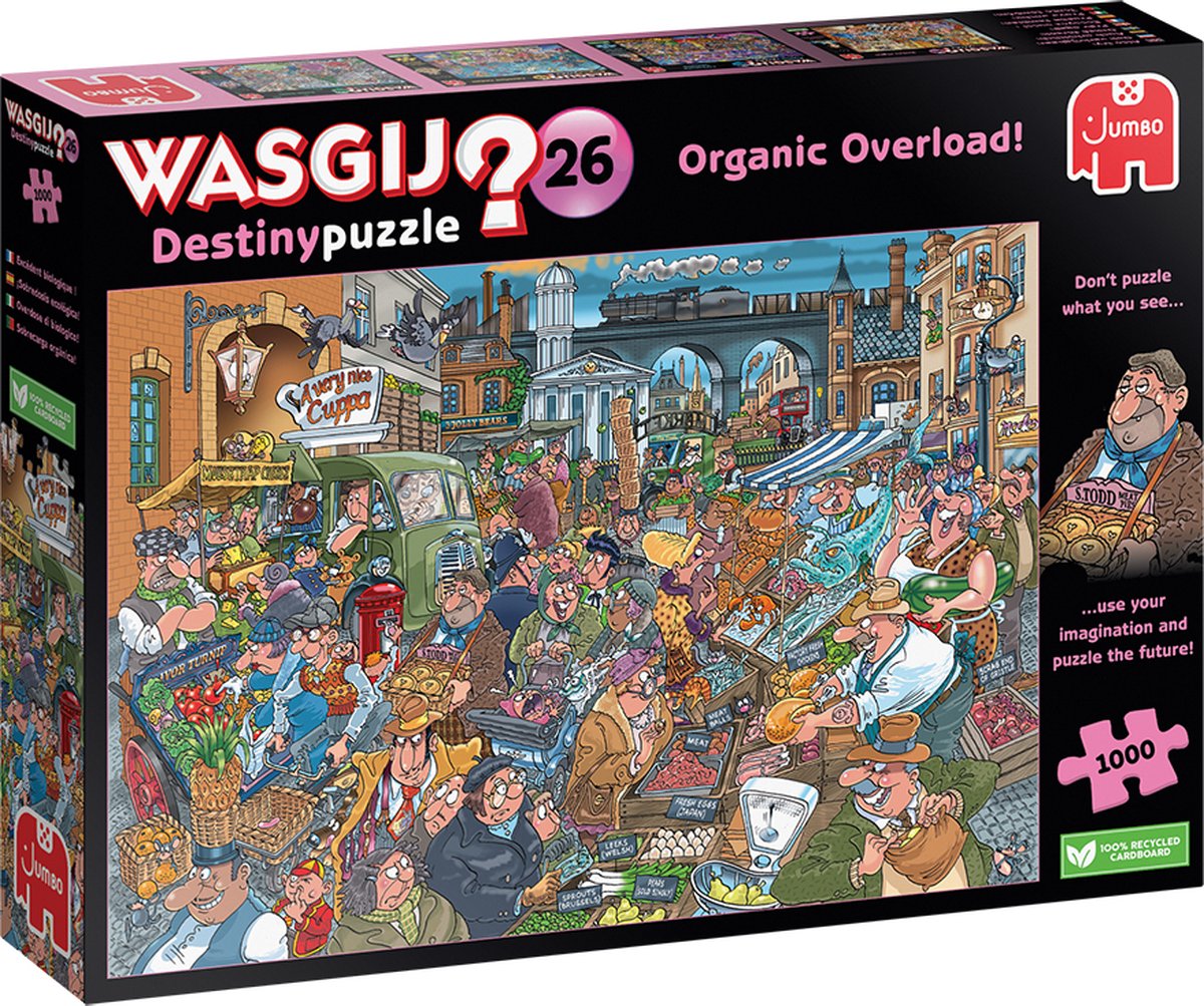 Wasgij Destiny 26 - Organic Overload! (1000 stukjes)