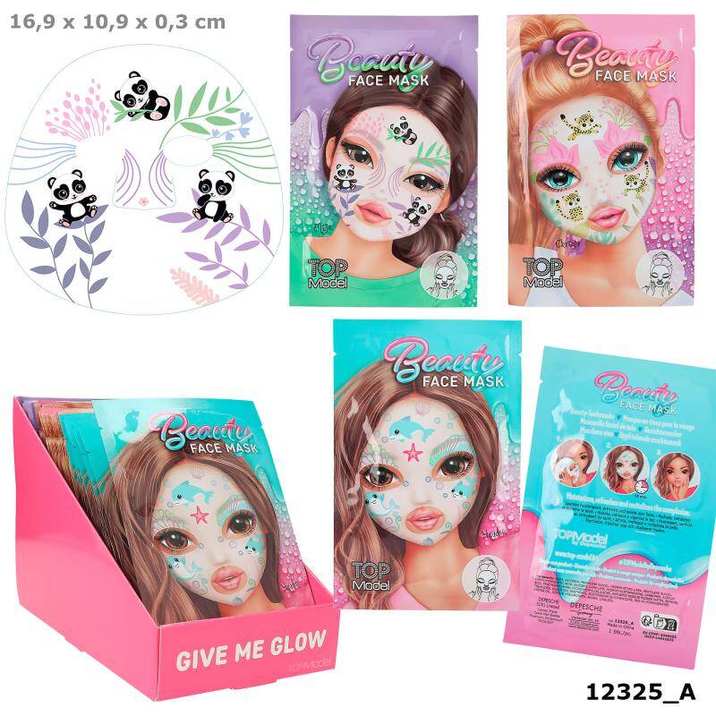 12325 Topmodel gezichtsmasker beauty and me