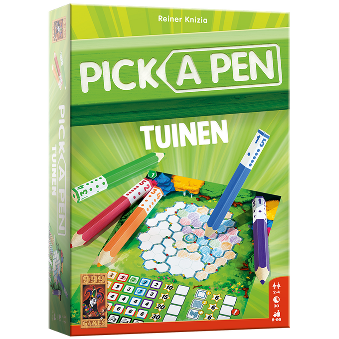 Pick a Pen Tuinen - Dobbelspel