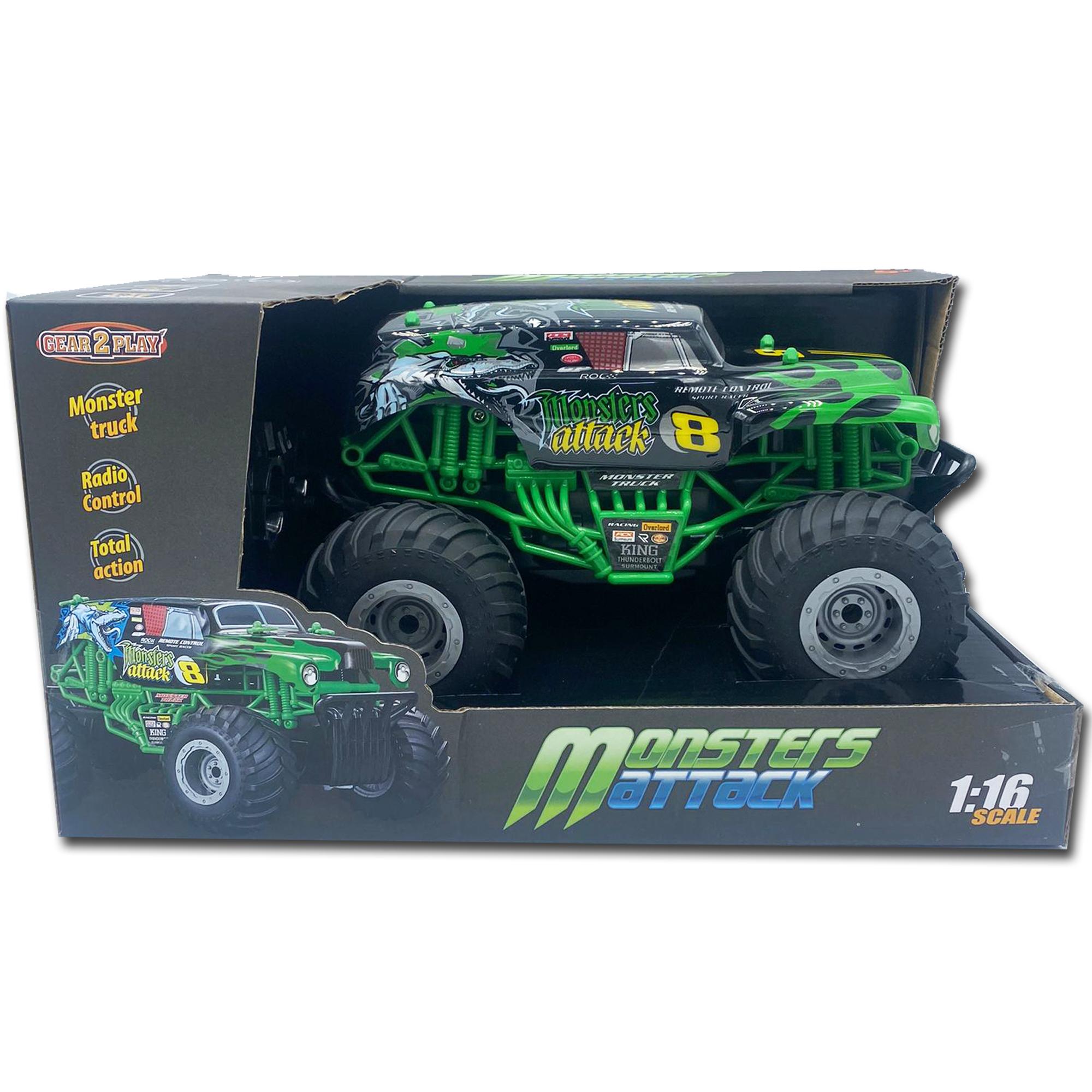 RC Monster Truckies Mega Force 1:16 Bestuurbare Auto