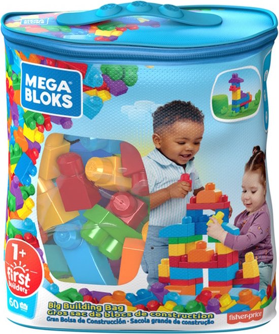 Fisher price mega bloks, 60st. — blauw