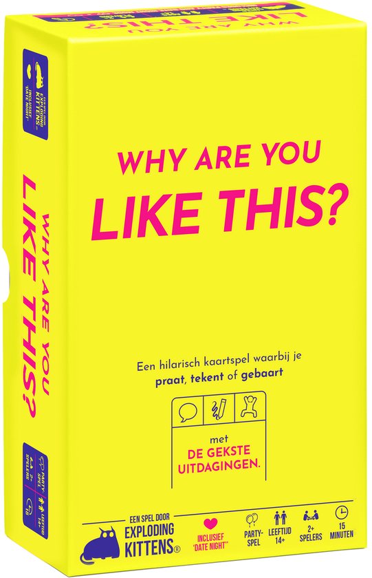 Why Are You Like This? - Hilarisch Nederlandstalig Partyspel