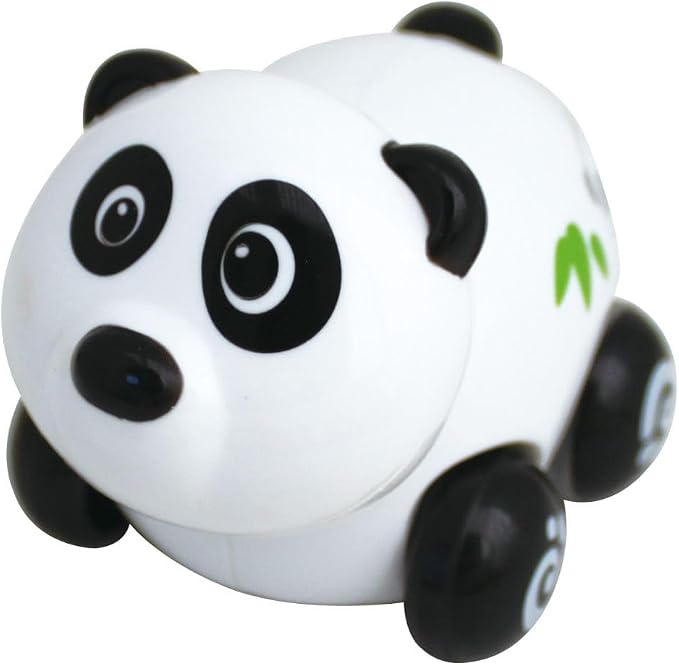 panda rijdend diertje