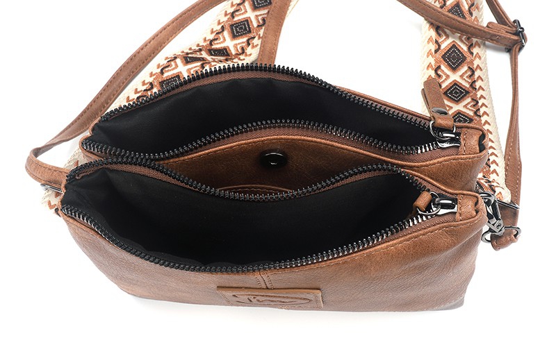 Camel schoudertasje Harbin