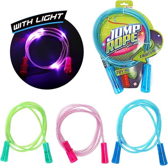 Springtouw met licht