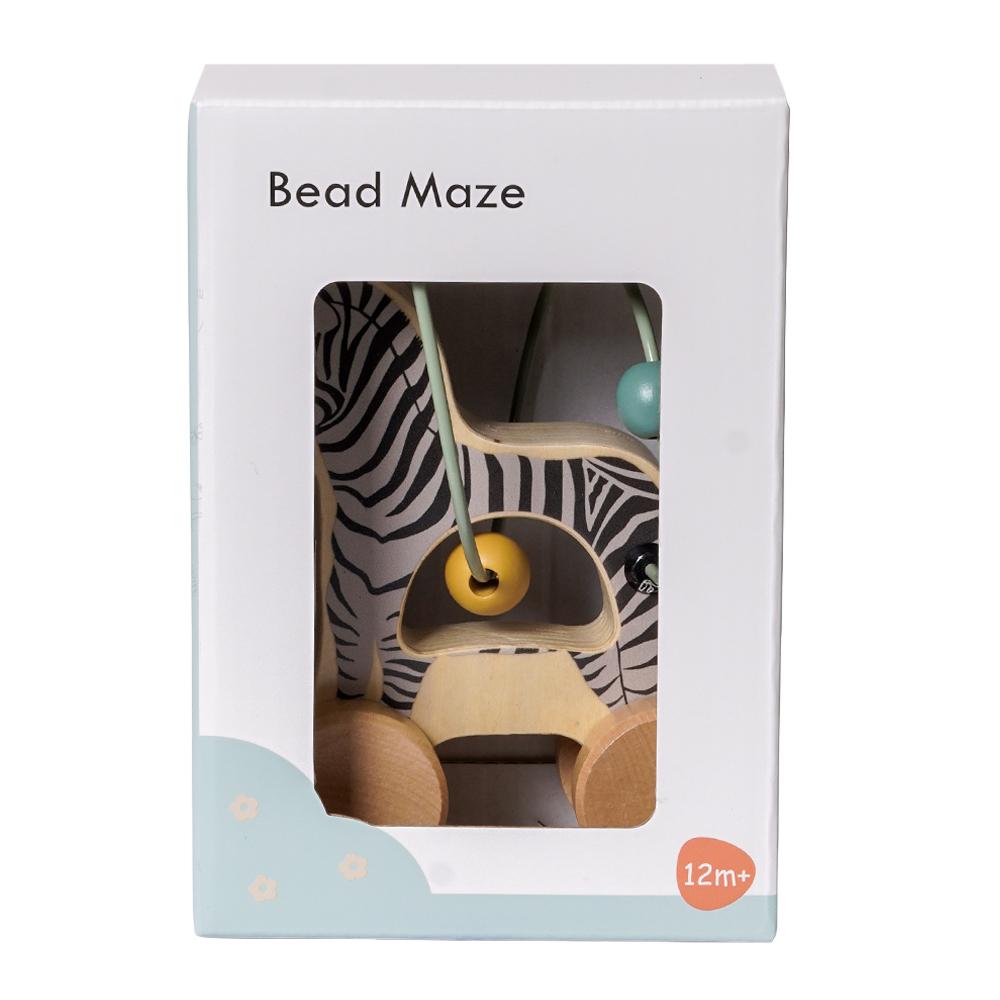 Houten Motoriekspiraal Zebra