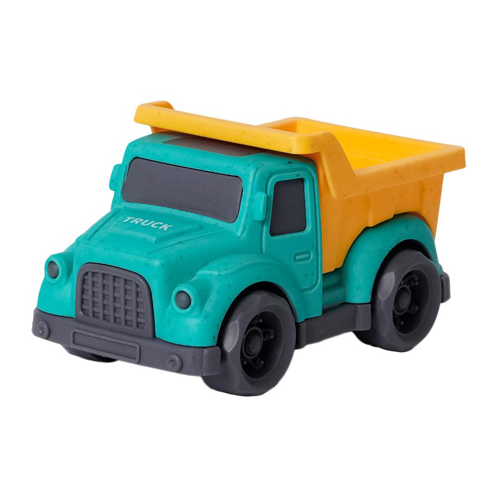 BIOplastic Kiepwagen 2 - 10,5 cm geel/blauw