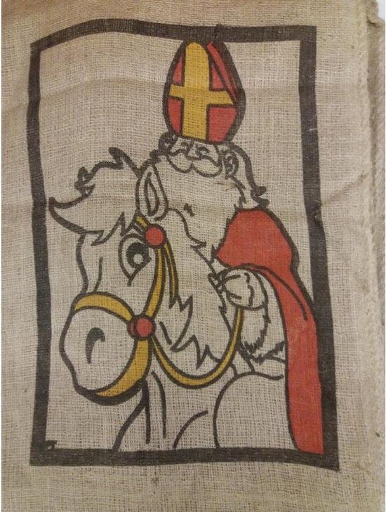 Sinterklaaszak 80 X 50 Cm Jute Bruin