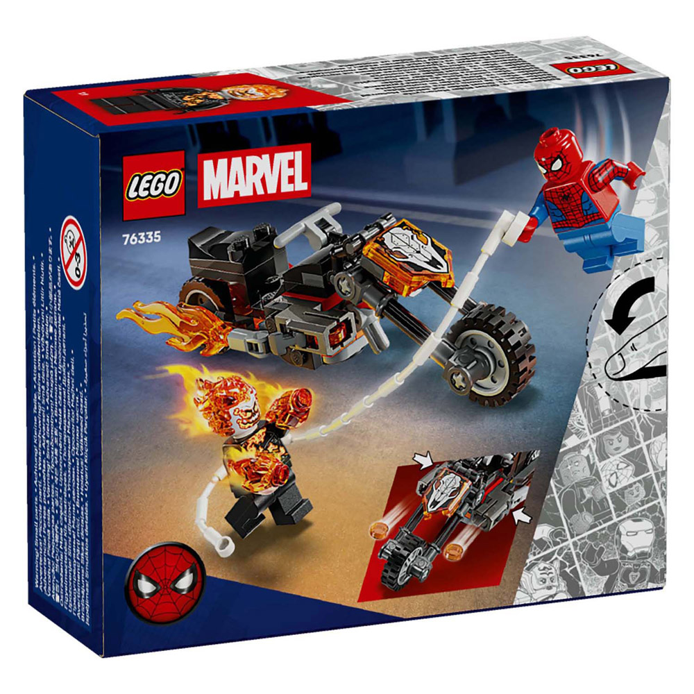 LEGO Super Heroes 76335 Marvel Spider-Man vs. Ghost Rider Motor