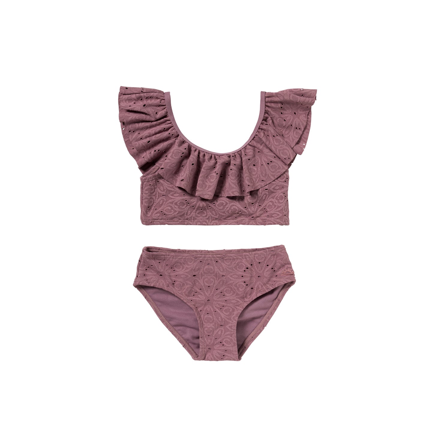 Salted Stories Broderie | Bikini lila 98/104