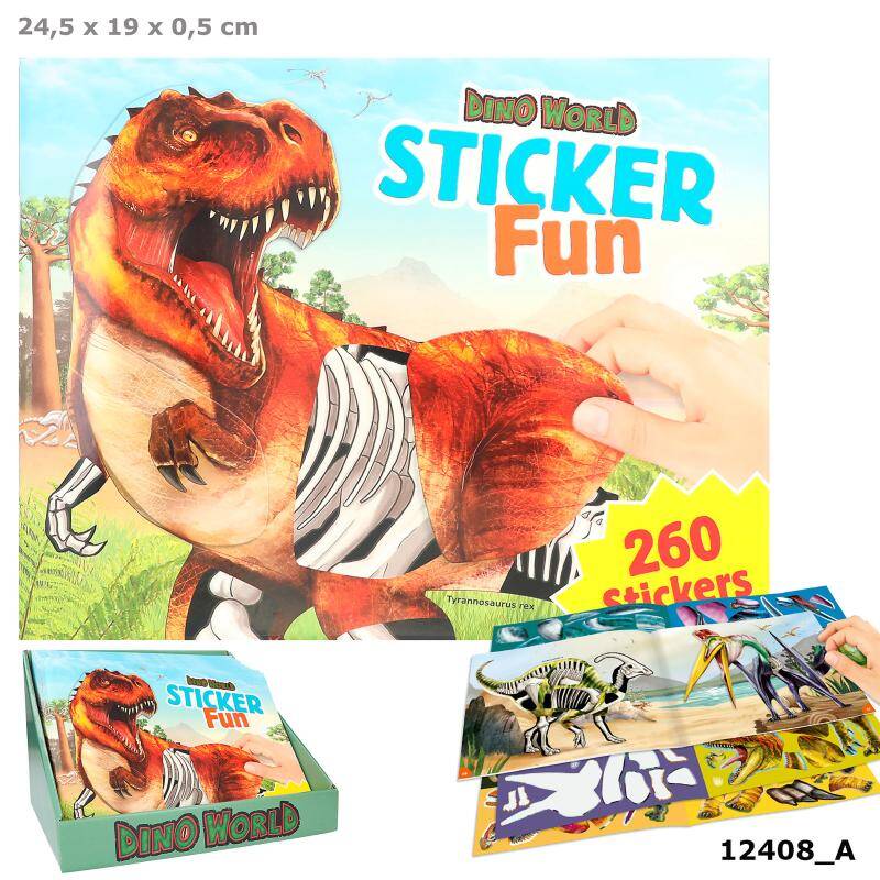 12408 Dino world sticker fun