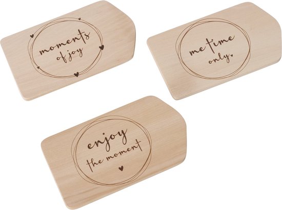 Boltze ontbijtplank met tekst 