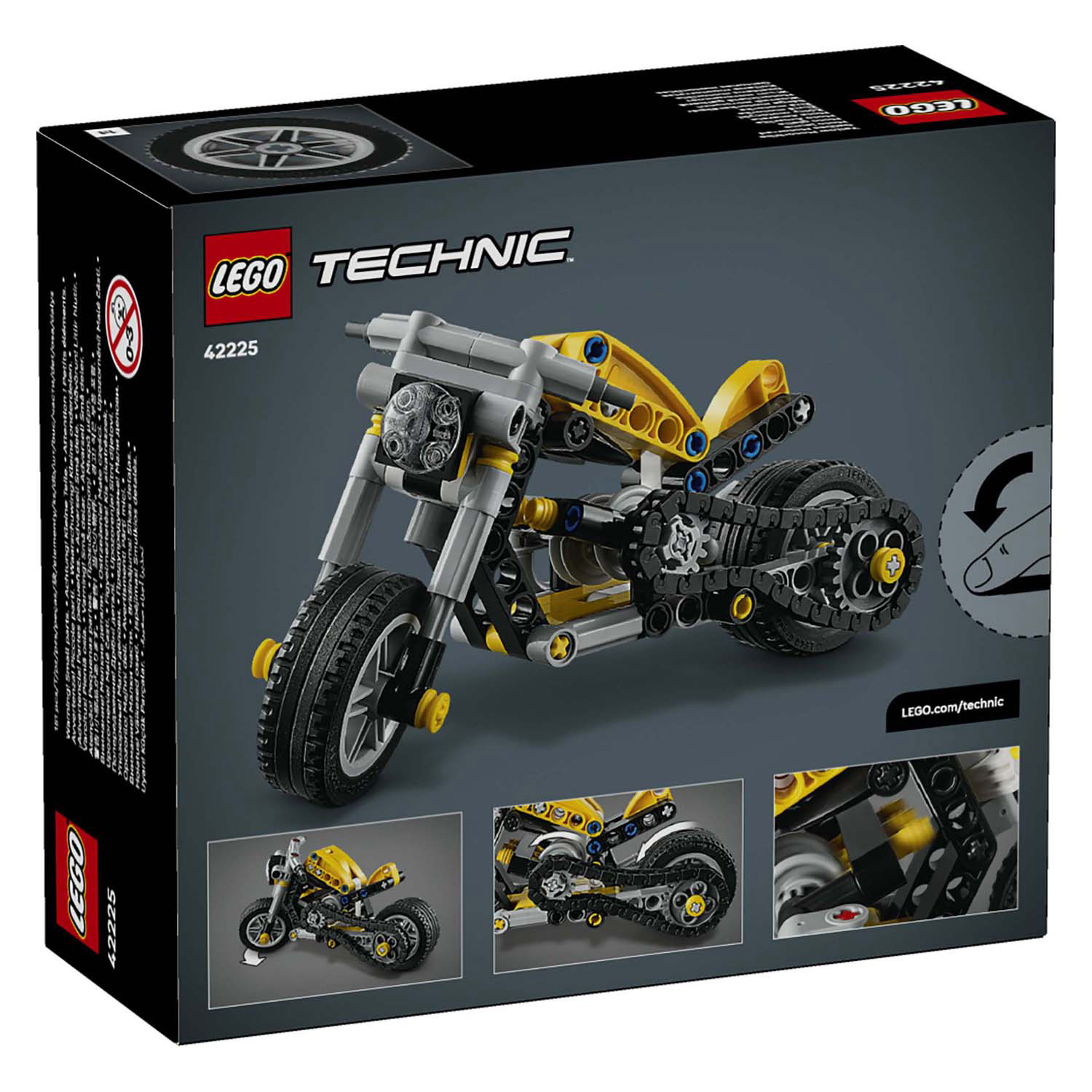 LEGO Technic 42225 Gele motor