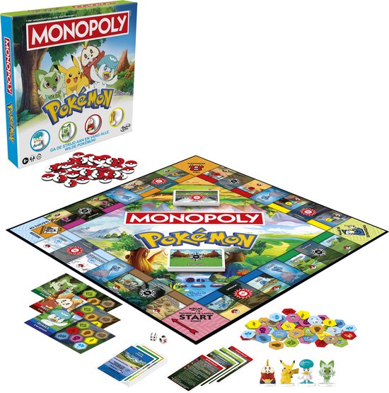 Monopoly Pokémon Editie - Bordspel