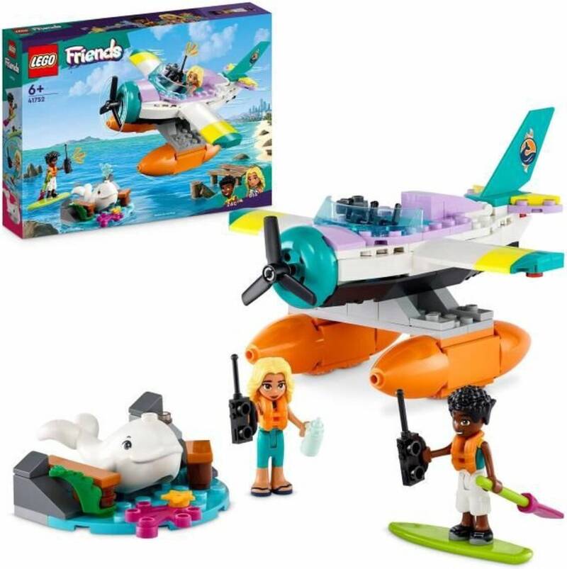 Lego friends reddingsvliegtuig op zee ( 41752 )