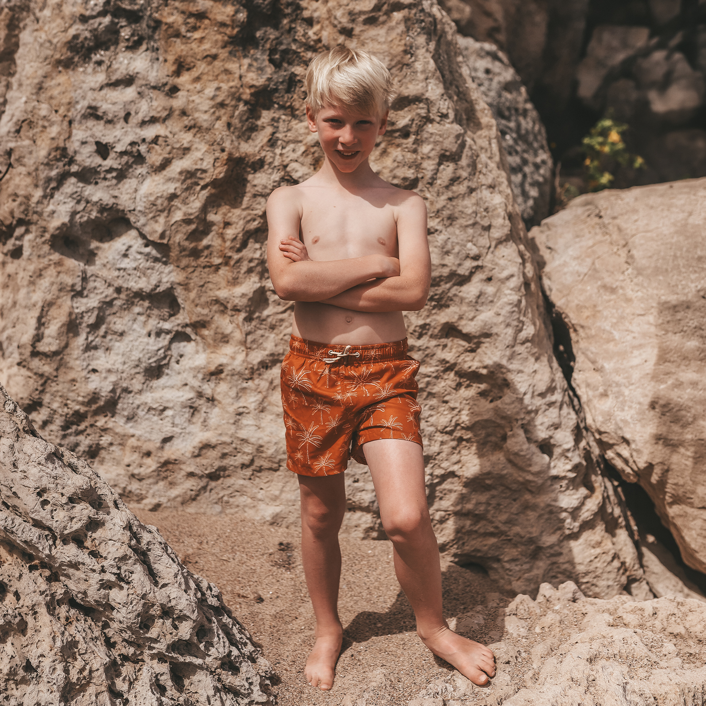 salted stories Palms | Swim Shorts 98/104, collectie 2026