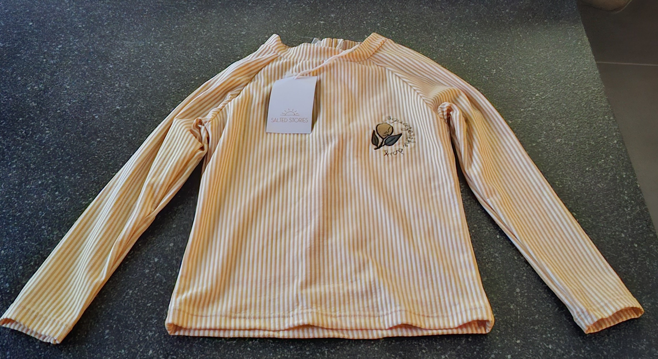 Salted Stories | zwem shirt | seersucker | 122/128