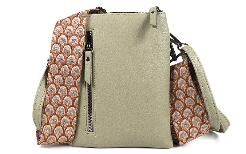 Groen telefoon- en schoudertasje Mason