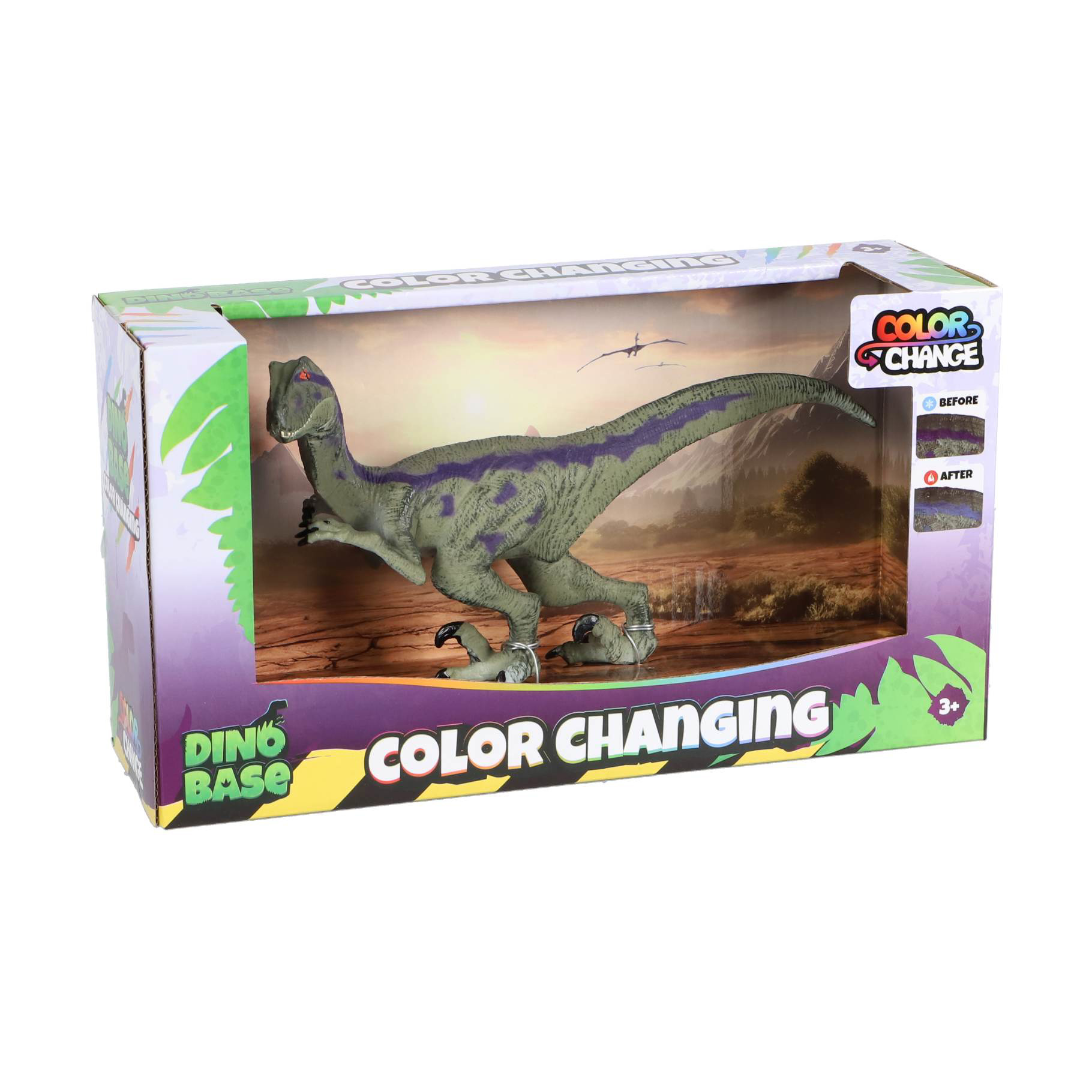 Dinobase Velociraptor color change