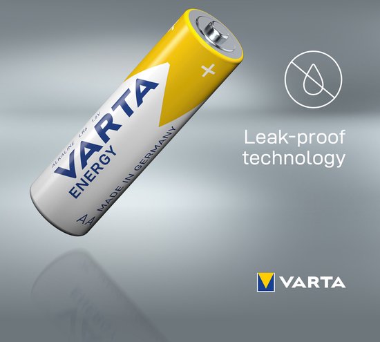  Varta Batterijen Energy - Alkaline - LR06/AA - 1.5 Volt - 4 Stuks 