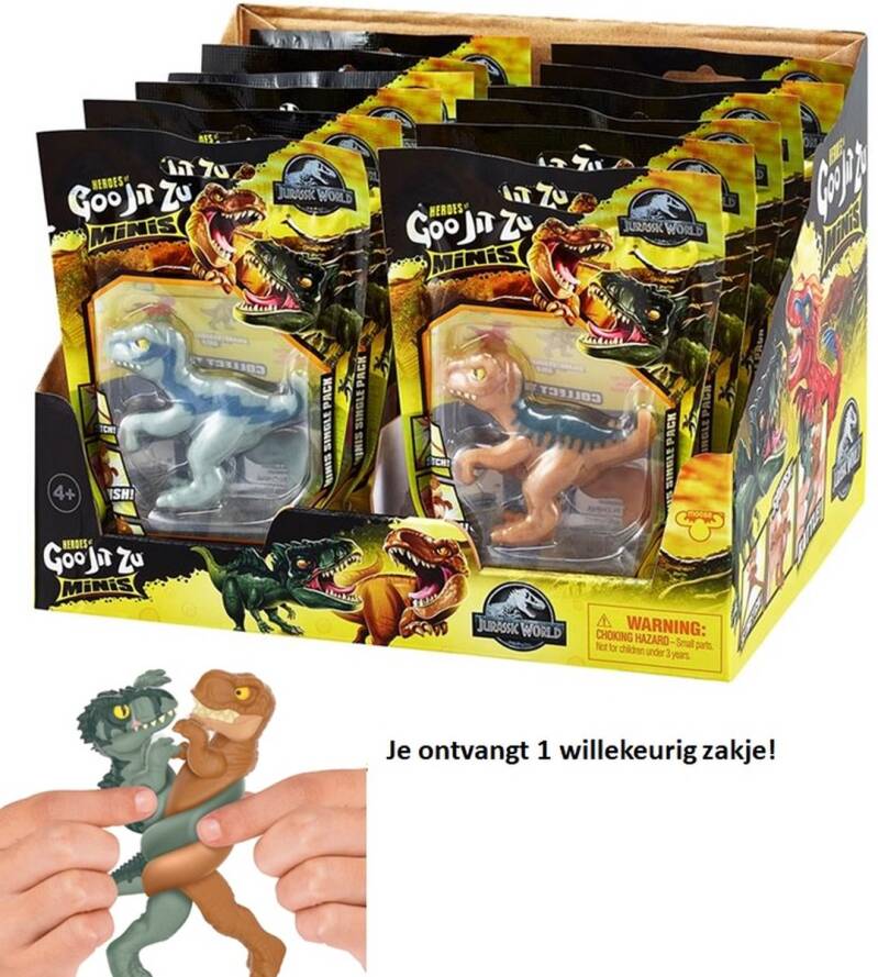 Goo jit zu jurassic world minis