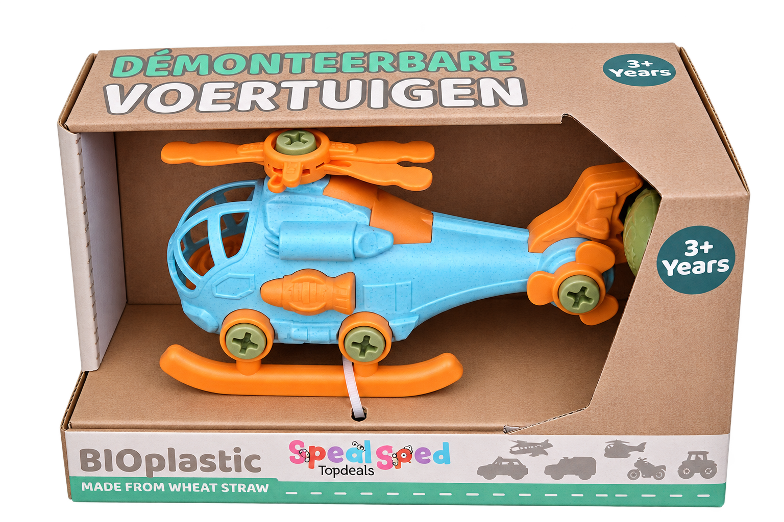 BIOplastic Demonteerbare Helikopter