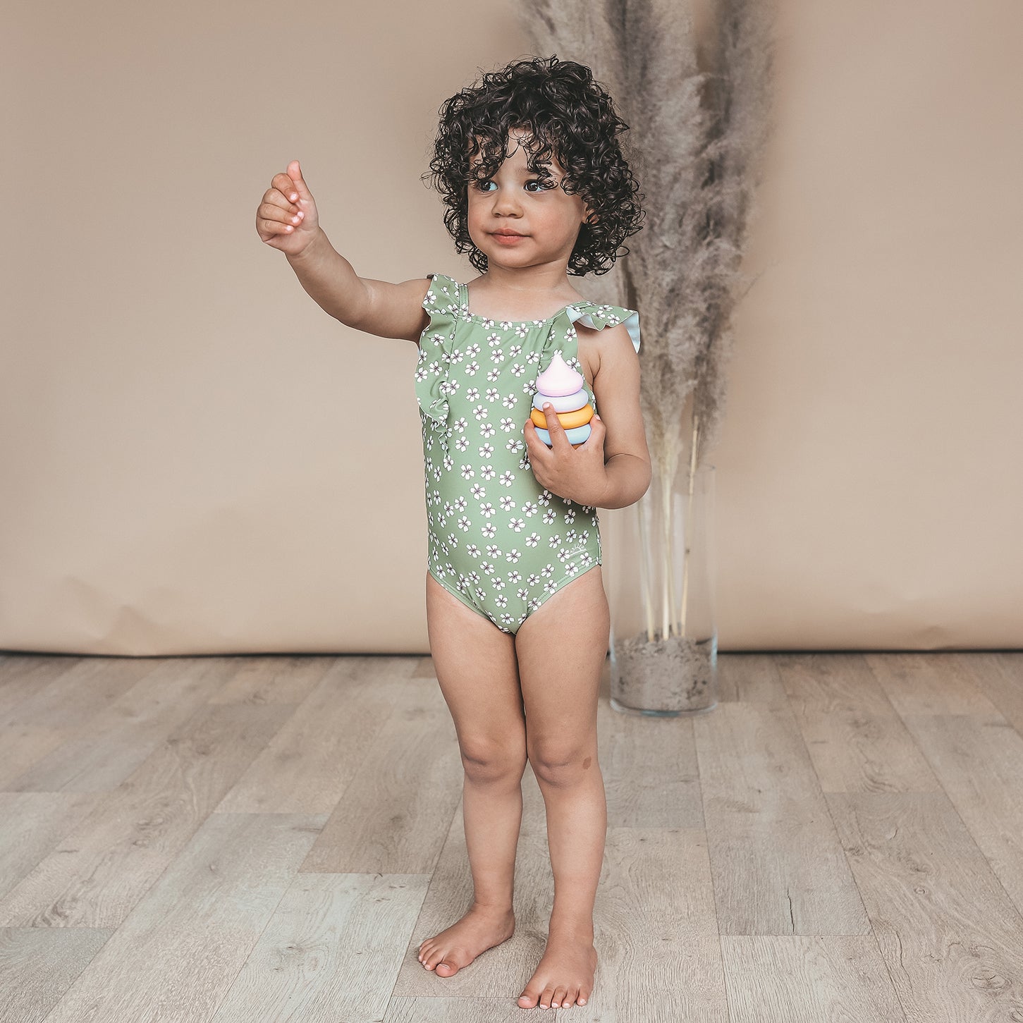 Salted Stories Primrose | Swimsuit green 110/116