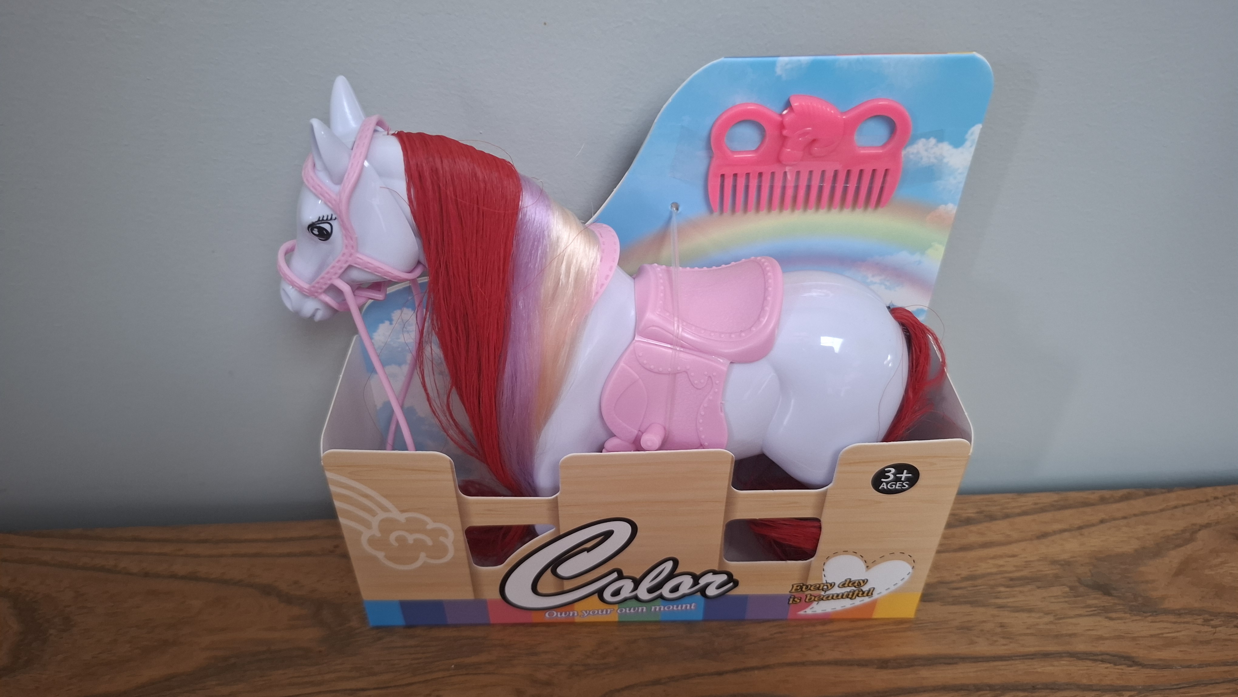 Pony manen kammen met accessoires