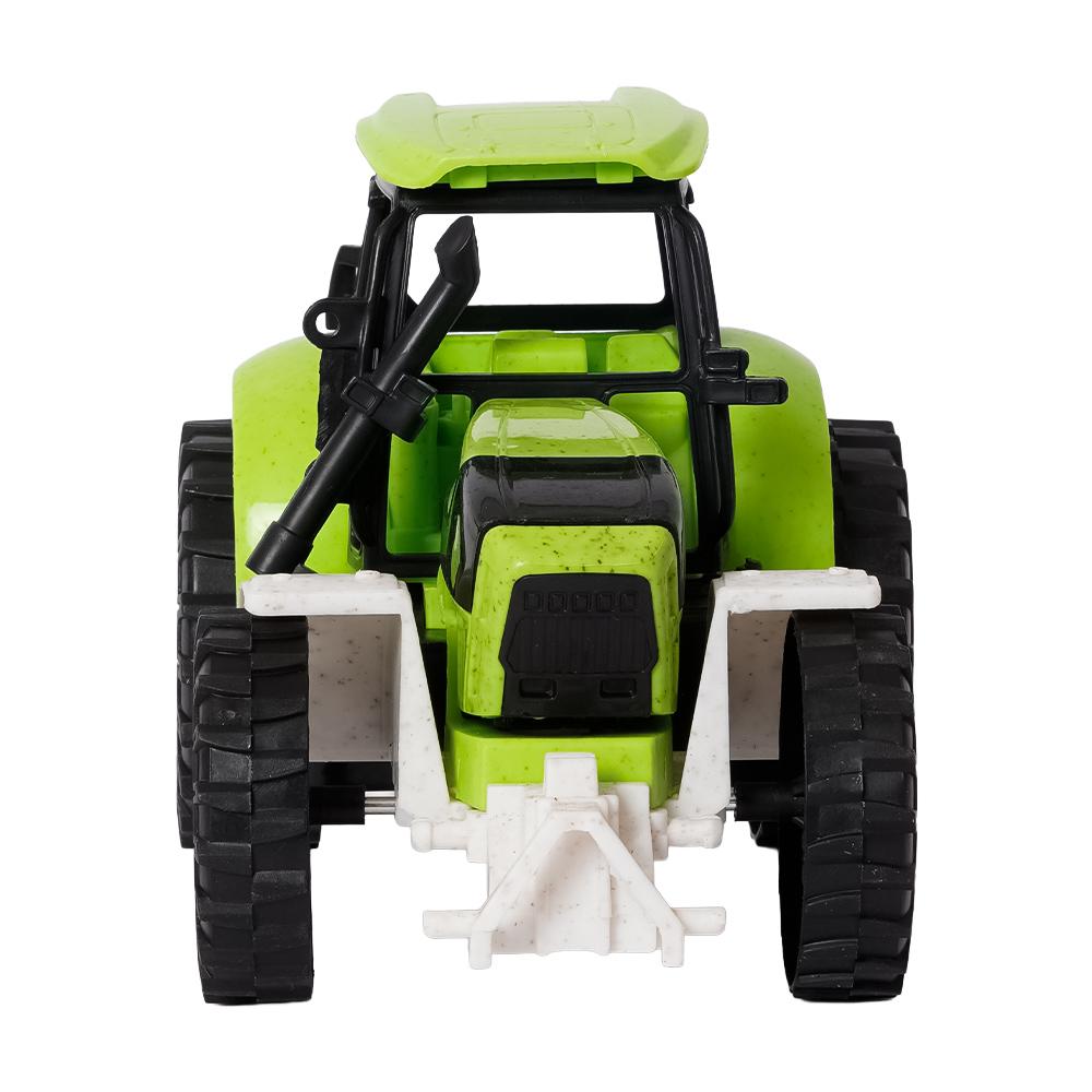 BIOplastic Traktor 22cm groen