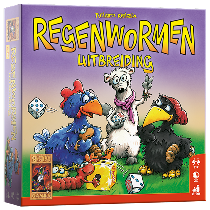 Regenwormen UITBREIDING- Dobbelspel