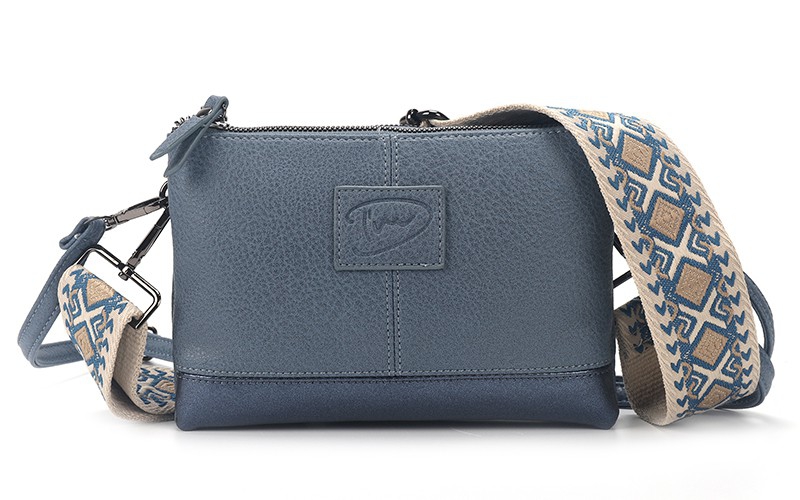 Blauw schoudertasje Harbin