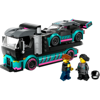 LEGO 60406 City Vehicle Raceauto En Transporttruck