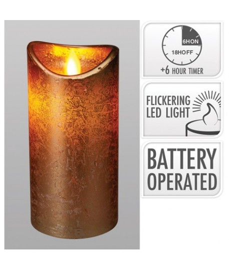 LEDKAARS goud 75X150