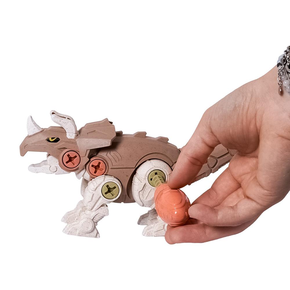 BIOplastic Demonteerbare Dino Triceratops