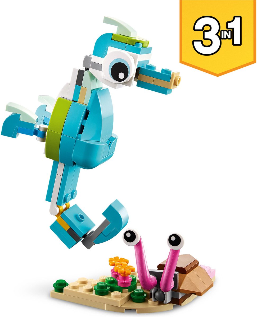 LEGO Creator Dolfijn en Schildpad - 31128