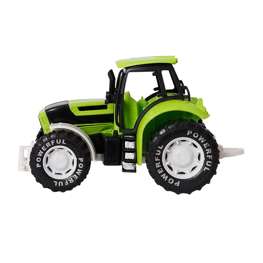 BIOplastic Traktor 22cm groen