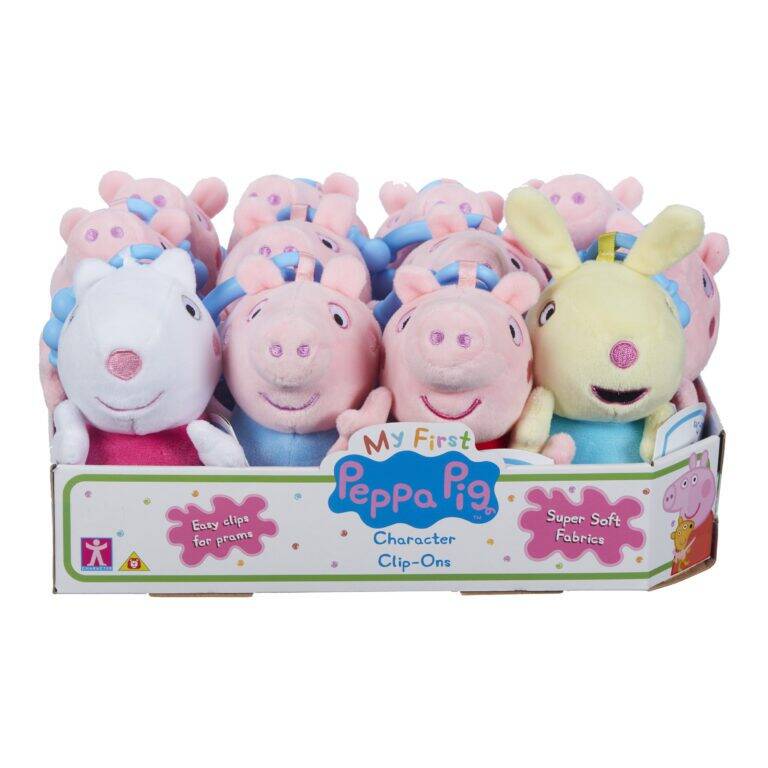 My first peppa pig - character clip-ons