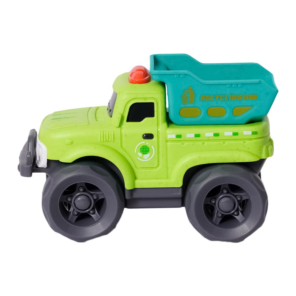 BIOplastic Off-Road Kiepwagen groen - 11 cm