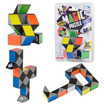 CLOWN MAGIC PUZZLE 24 DELIG MULTICOLOR