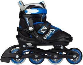 Nijdam inlineskates junior verstelbaar • semi-softboot — 33-36