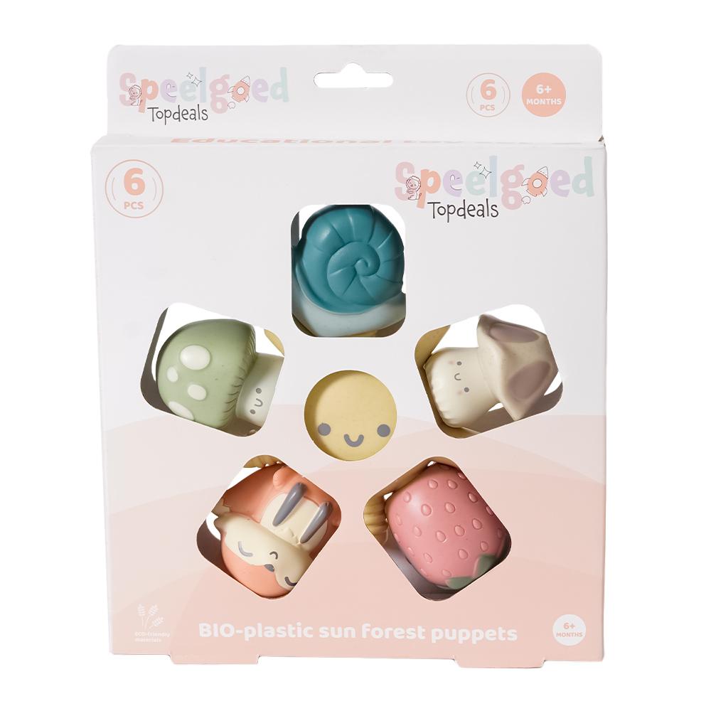 BIOplastic Vingerpoppetjes Boswereld
