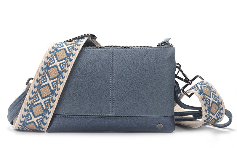 Blauw schoudertasje Harbin