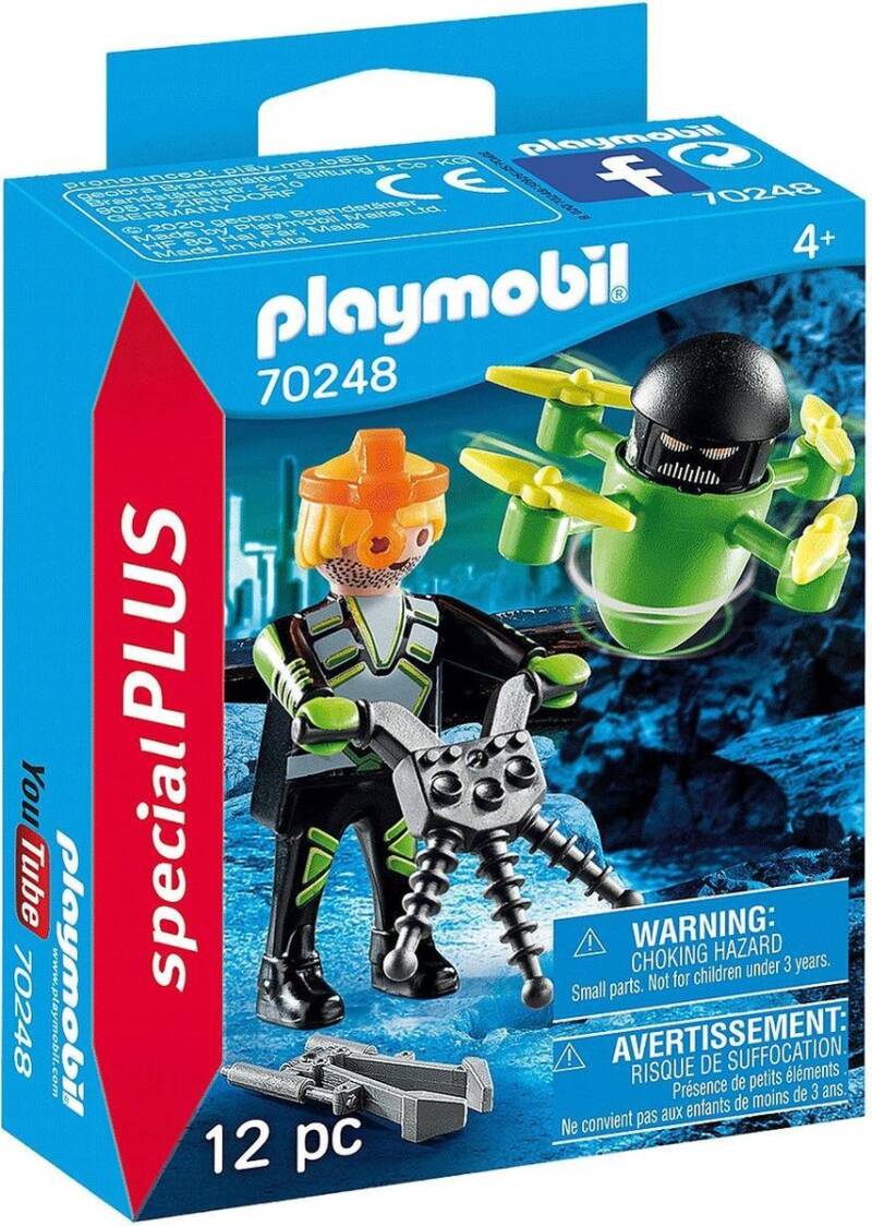 Playmobil agent met drone - 70248