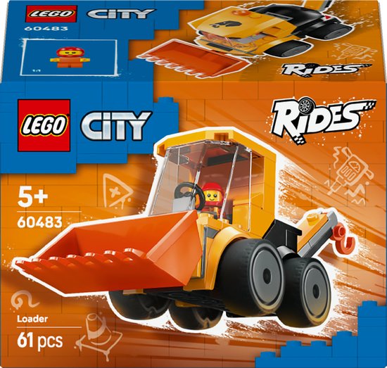 LEGO City Rides Construction Loader 60483