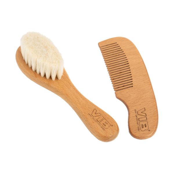 VIB® borstel en kam set