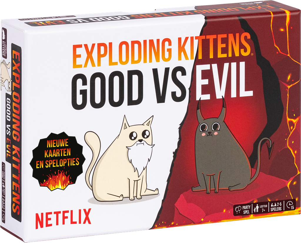 EXPLODING KITTENS GOOD VS EVIL