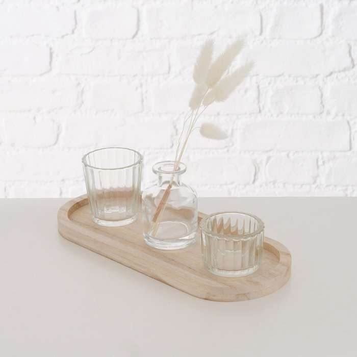 Boltze Home Dienblad Sindra met decoratie