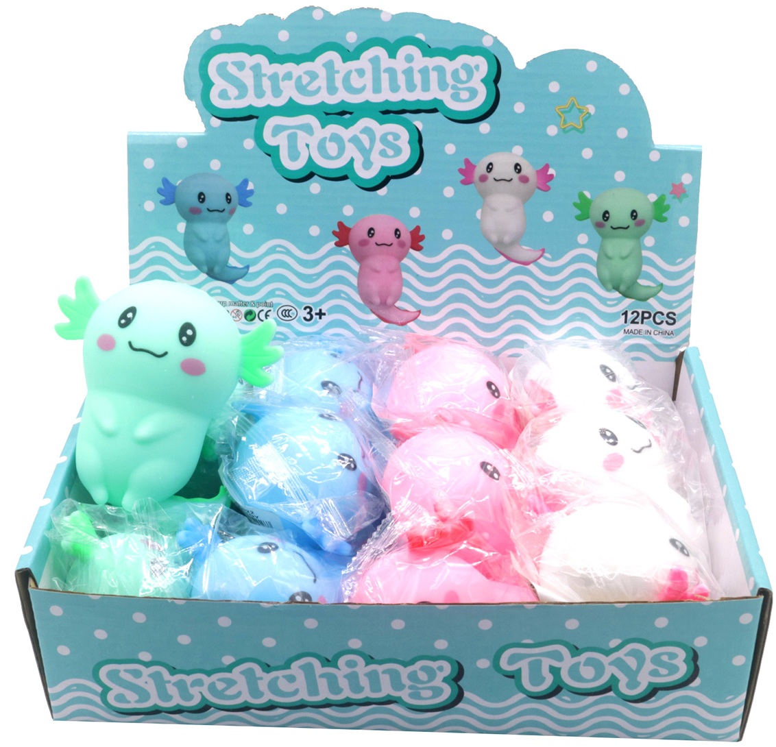 Fidget Toy Squishy Axolotl 9cm