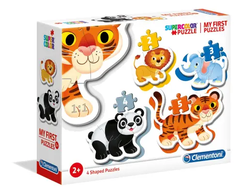 Clementoni Puzzel 2-3-4-5 stukjes Wild Animals