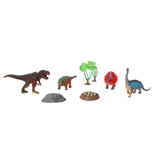 Dinosaurus set 8 delig